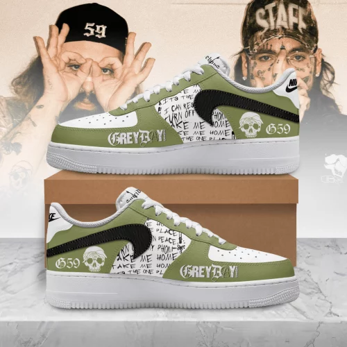 Suicideboys Grey Day 2025 G59 Custom Air Force Shoes – Rap Tour Exclusive