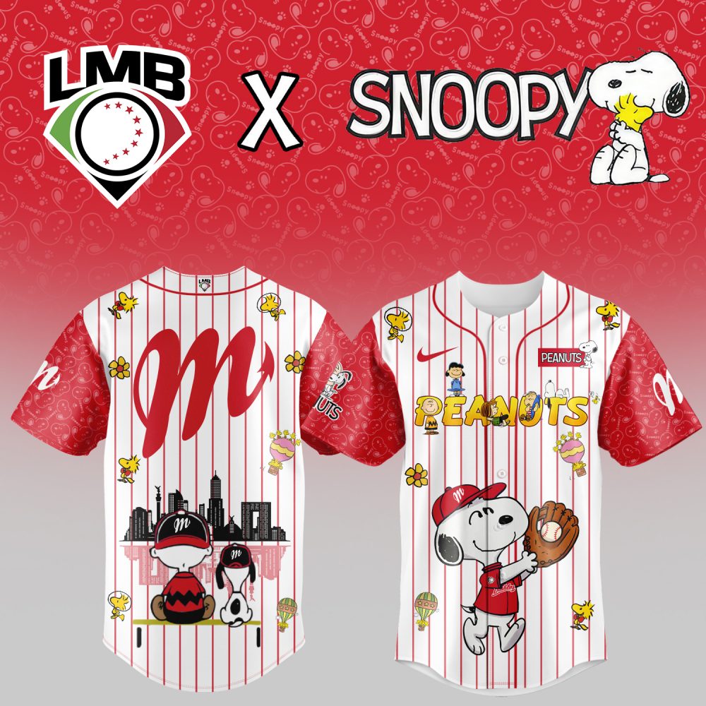Diablos Rojos del México Snoopy Jersey – 2025 Special Fan Edition