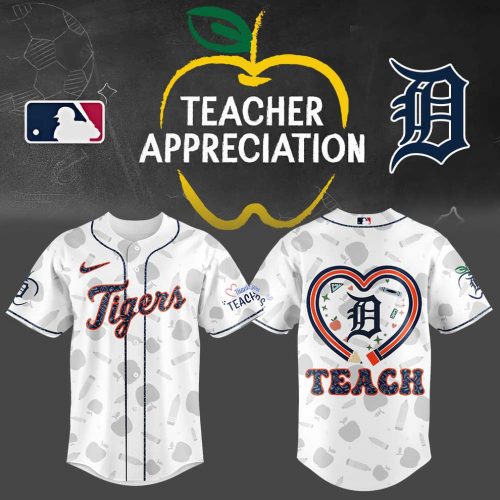 Detroit Tigers Teacher Appreciation Jersey – 2025 Edition