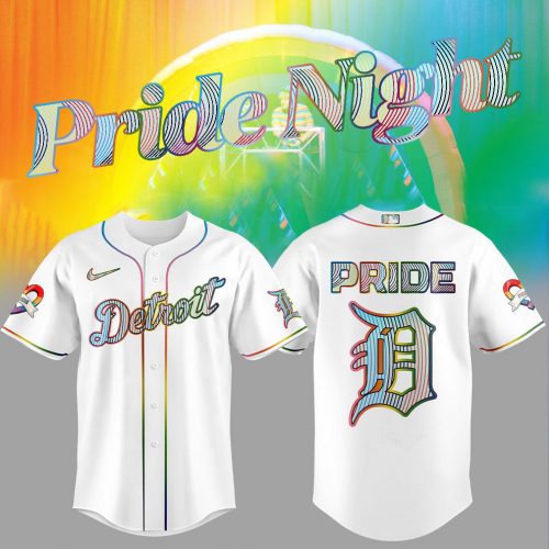 Detroit Tigers LGBTQ Pride Night 2025 Jersey & Flat Cap Set – Limited Edition