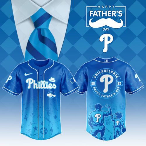 Philadelphia Phillies 2025 Father’s Day Jersey – MLB Baseball Edition