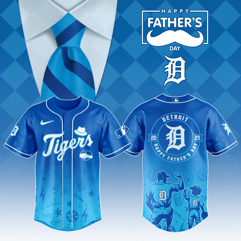 Detroit Tigers 2025 Father’s Day Jersey – MLB Limited Edition Jersey