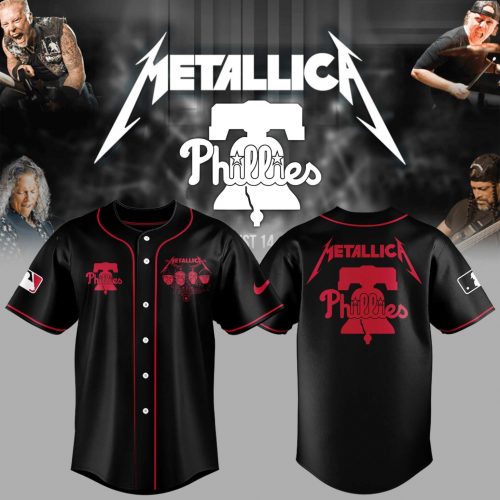 Phillies Baseball Metallica Night Jersey
