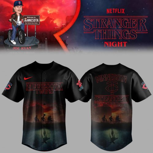 Twins Stranger Things Night Jersey