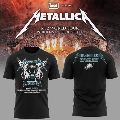 Eagles Football MTLC Pennsylvania Concert Black TShirt