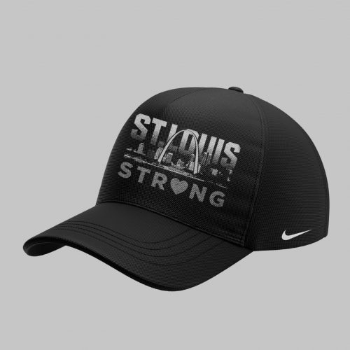 Cardinals x St Louis Strong 2025 Black Tshirt