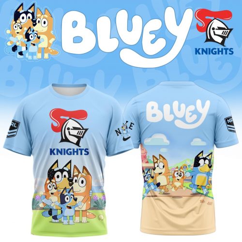 Newcastle Knights x Bluey & Bingo 2025 Graphic T-Shirt