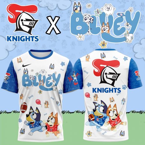Newcastle Knights x Bluey & Bingo T-Shirt – Official Collab