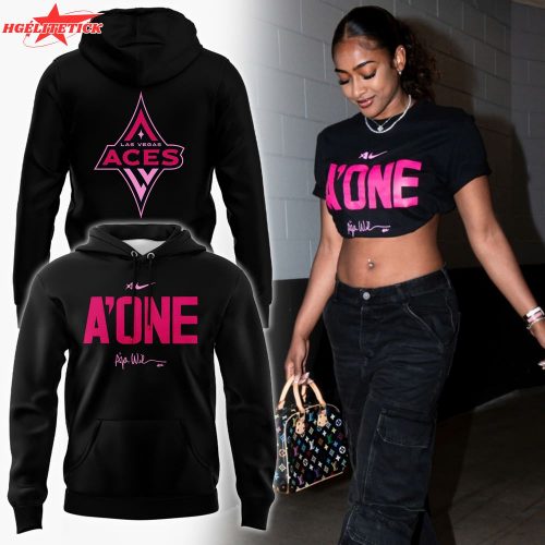 A’ONE Las Vegas Aces Hoodie – WNBA Fan Gear Pullover