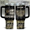 Buffalo Bills 40oz Premium Tumbler With Handle – Custom NFL Fan Cup