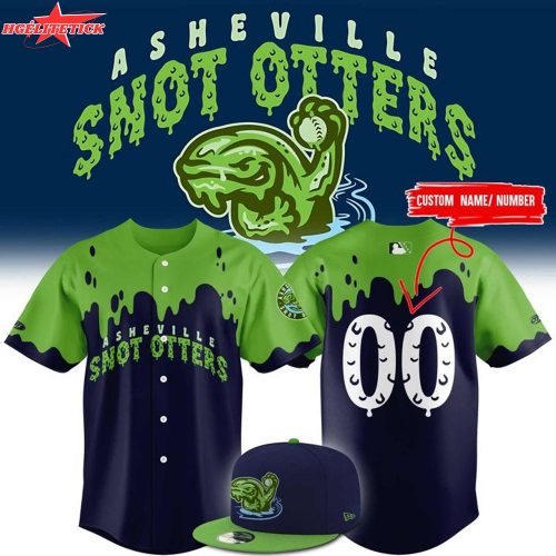 Asheville Tourists Snot Otters Replica Jersey – Official Fan Edition
