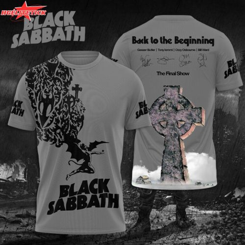 Black Sabbath 3D Tshirt