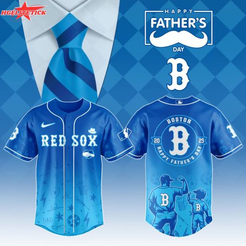 Boston Red Sox 2025 Father’s Day Jersey – MLB Baseball Limited Edition