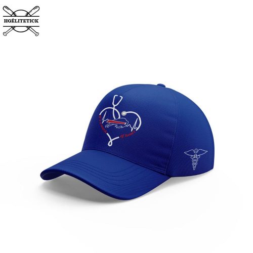 Buffalo Bills Nurses Night Combo Blue T-Shirt – 2025 Tribute