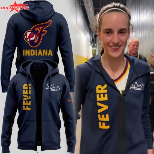 Caitlin Clark Indiana Fever 2025 Zip Hoodie – WNBA All-Star Tribute