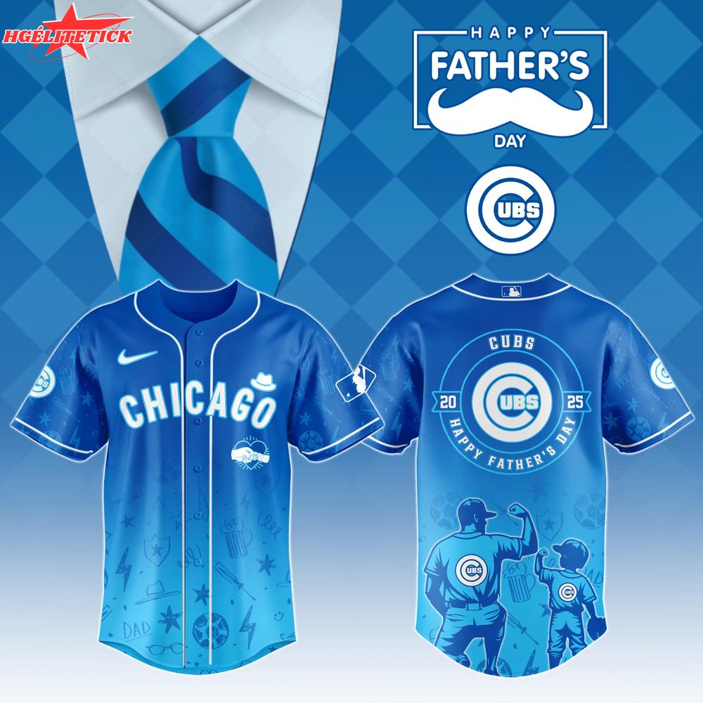 Chicago Cubs 2025 Father’s Day Jersey – Official Baseball Fan Gear Chicago Cubs 2025 Father’s Day Jersey – Official Baseball Fan Gear
