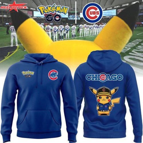 Chicago Cubs x Pokémon Hoodie – Limited Edition