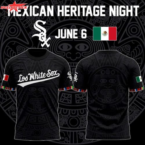 Chicago White Sox Mexican Heritage Night T-Shirt 2025 – Baseball Latino Pride