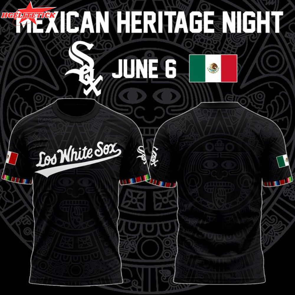 Chicago White Sox Mexican Heritage Night T-Shirt 2025 – Baseball Latino Pride Chicago White Sox Mexican Heritage Night T-Shirt 2025 – Baseball Latino Pride