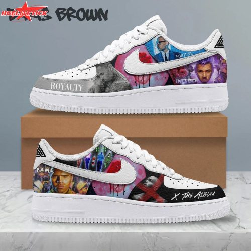 Chris Brown AF1 Sneakers – Custom Celebrity Shoes for Fans