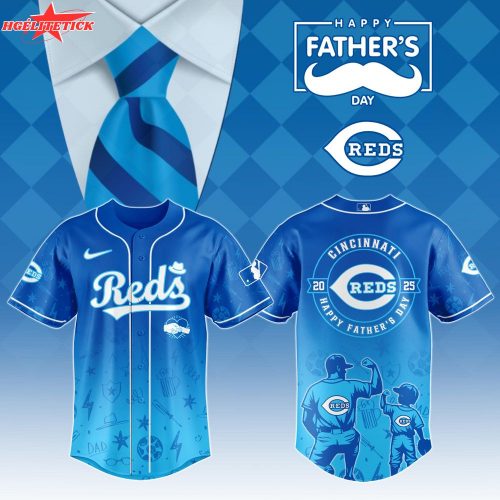 Cincinnati Reds 2025 Father’s Day Jersey – Official MLB Fan Gear