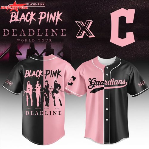 Cleveland Guardians X Blackpink Baseball Jersey