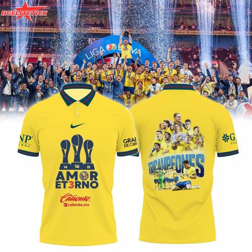 Club America Tri-Champion Limited Polo Shirt – Official Champion Apparel