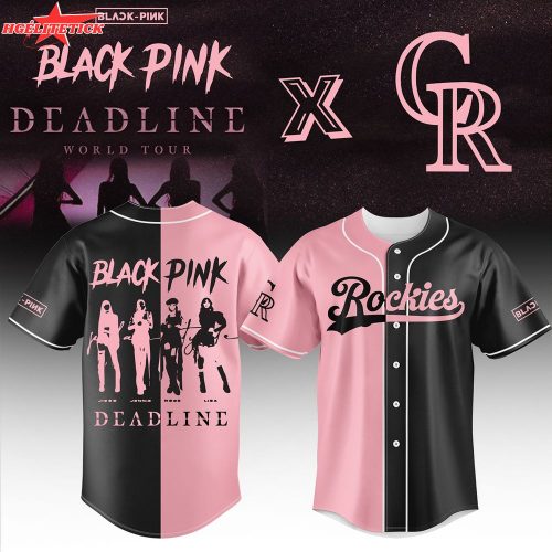 Colorado RockiesX Blackpink Baseball Jersey