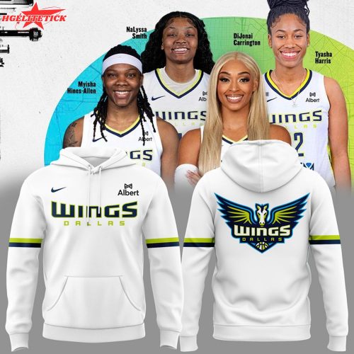 Dallas Wings 2025 Hoodie – Official WNBA Team Sweatshirt