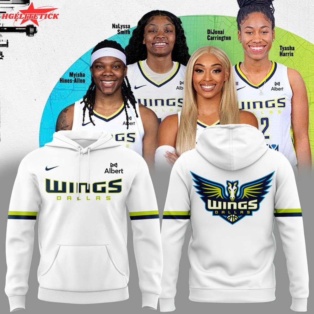 Dallas Wings 2025 Hoodie – Official WNBA Team Sweatshirt Dallas Wings 2025 Hoodie – Official WNBA Team Sweatshirt