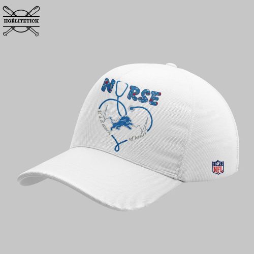 Detroit Lions Nurses Appreciation White T-Shirt – 2025 Edition