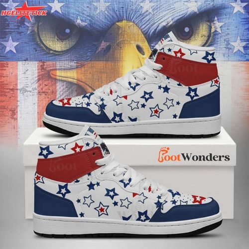Eagle V2 – American Flag – Independence Day J1 Shoes