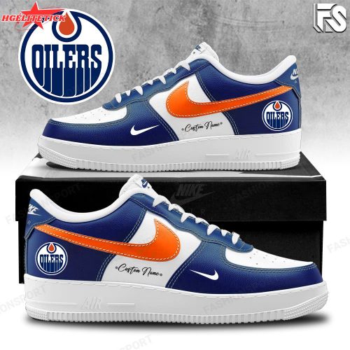 Edmonton Oilers AF1 Limited Edition Shoes