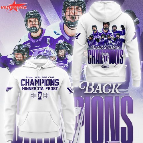 Frost Back-2-Back Champions Walter Cup 2025 Hoodie