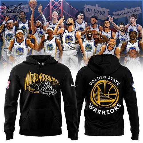 Golden State Warriors 2025 Playoffs Official Hoodie