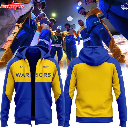 Golden State Warriors 2025 Uniform Zip Hoodie – NBA Fan Apparel