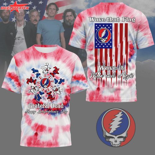 Grateful Dead Wave That Flag 2025 T-Shirt – Independence Day Edition