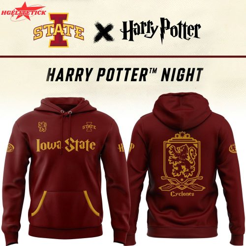 Harry Potter Iowa State Cyclones Hoodie – Magical 2025 College Crossover