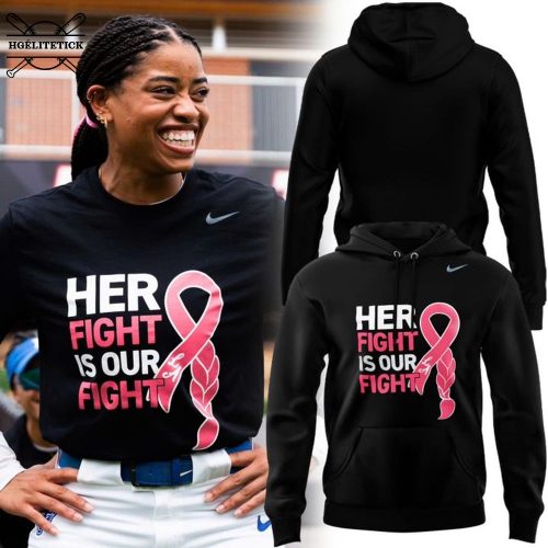 Her Fight Is Our Fight Hoodie – Breast Cancer Awareness 2025 Edition