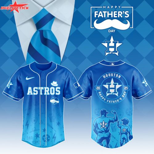 Houston Astros 2025 Father’s Day Jersey – Baseball Team Gift Jersey