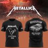 Atlanta Falcons x Metallica Tour 2025 Black T-Shirt – Concert Series Tee