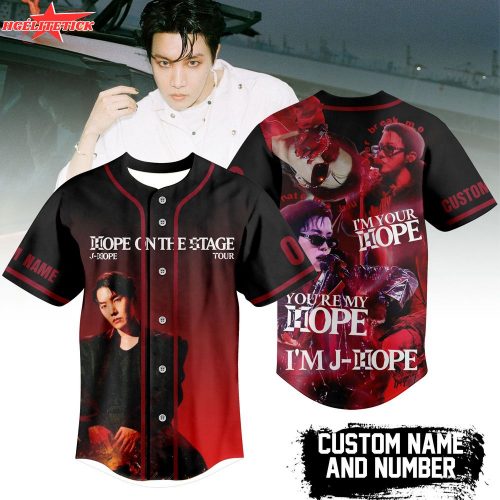 J-Hope BTS “I Am Your Hope” Baseball Jersey – ARMY Fan Gift