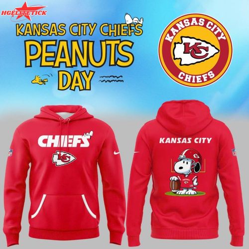 Kansas City Chiefs x Peanuts Snoopy Hoodie – NFL Comic Limited Edition