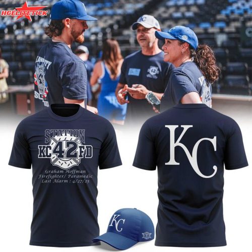 Kansas City Royals KCFD Station 42 2025 T-Shirt – Firefighter Edition