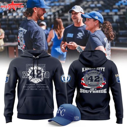 Kansas City Royals KCFD Station 42 Hoodie 2025 – Fire Department Tribute