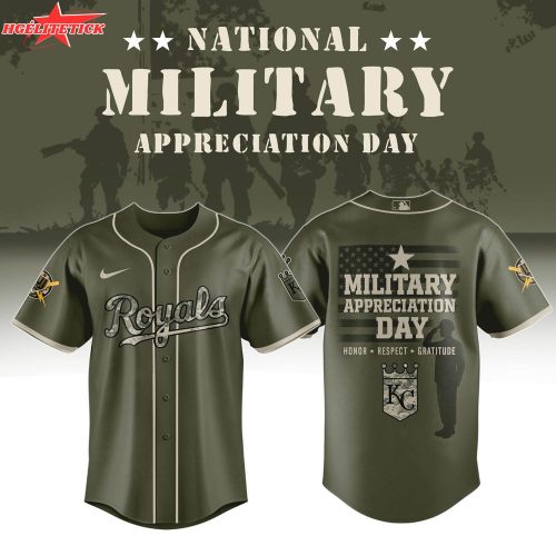 Kansas City Royals Military Appreciation Jersey 2025 – Limited MLB Edition