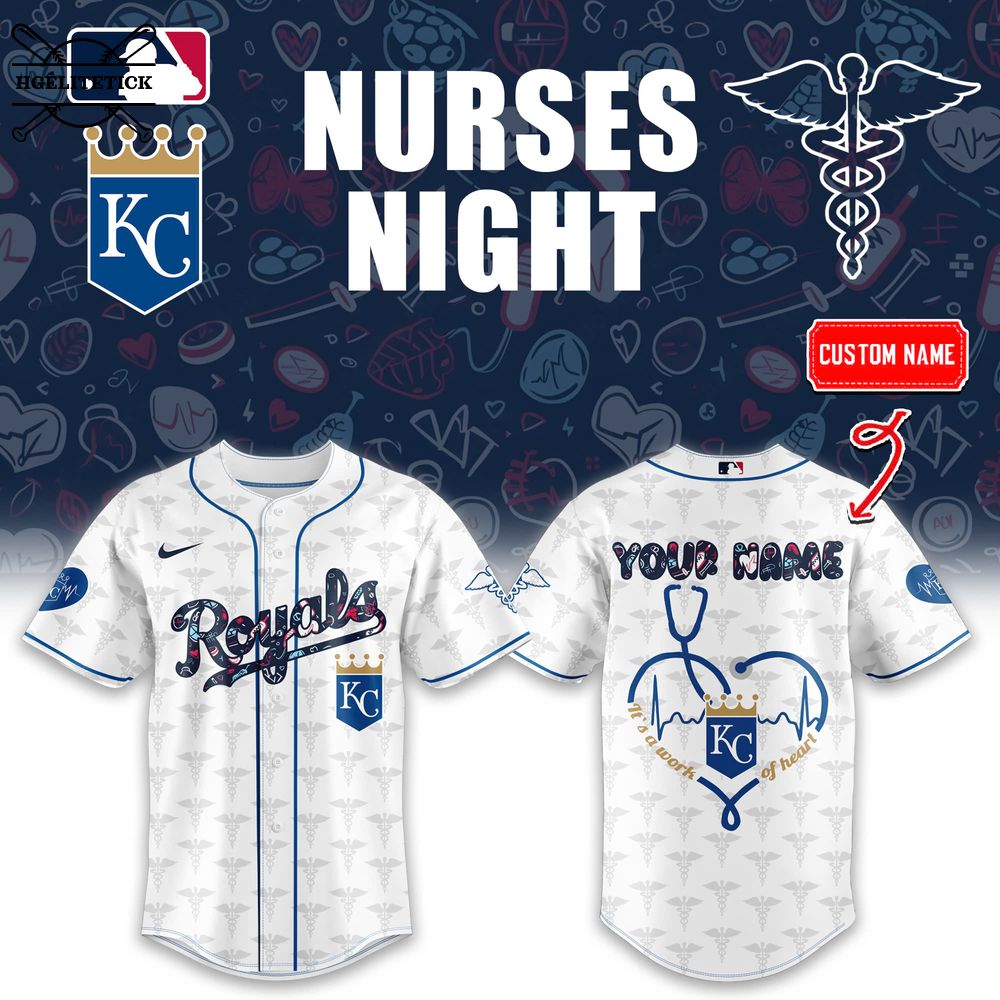Kansas City Royals Nurses Appreciation Baseball Jersey Combo – Custom Name Edition Kansas City Royals Nurses Appreciation Baseball Jersey Combo – Custom Name Edition