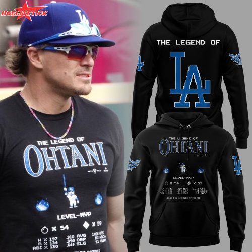 LA Dodgers x The Legend of Zelda Hoodie 2025 – Gamer Baseball Collab