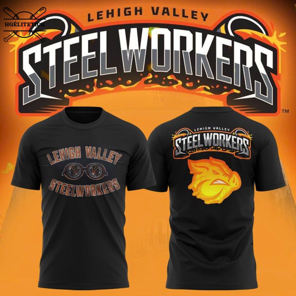 Lehigh Valley SteelWorkers Goggle Graphic Tee Lehigh Valley SteelWorkers Goggle Graphic Tee
