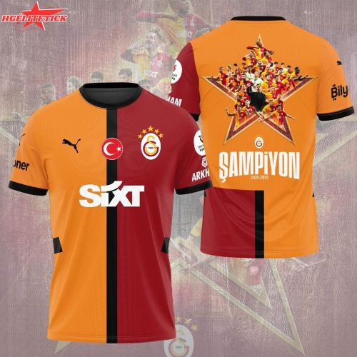Limited Edition Galatasaray S.K. 3D T-Shirt